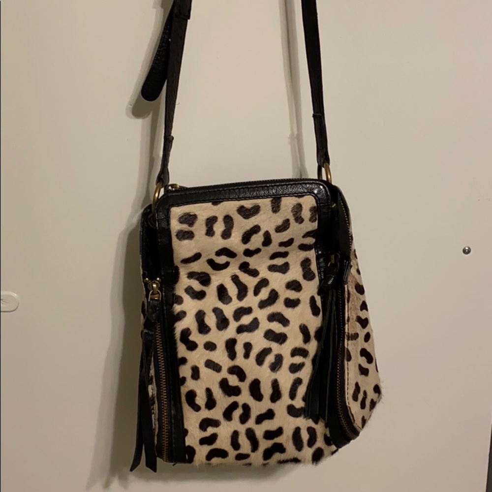 Free people cheetah purse